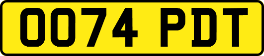 OO74PDT
