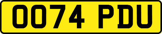 OO74PDU
