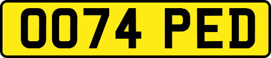 OO74PED