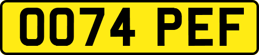 OO74PEF