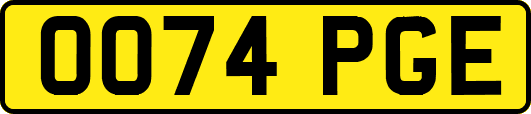 OO74PGE