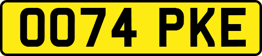 OO74PKE