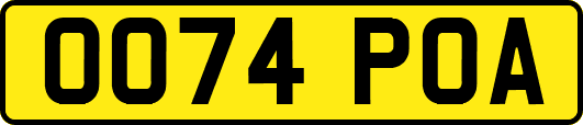 OO74POA
