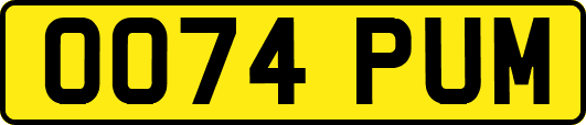 OO74PUM
