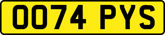OO74PYS