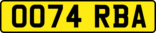 OO74RBA