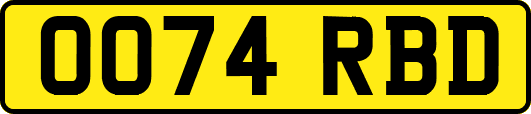 OO74RBD