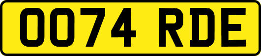 OO74RDE