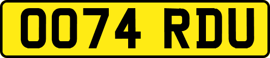 OO74RDU
