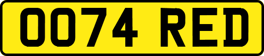 OO74RED