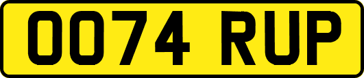 OO74RUP