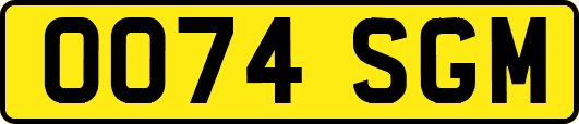 OO74SGM