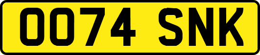 OO74SNK