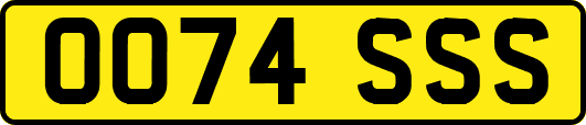 OO74SSS