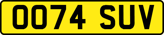 OO74SUV