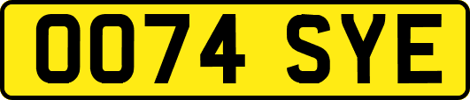 OO74SYE