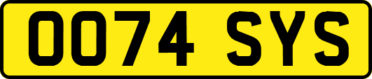 OO74SYS