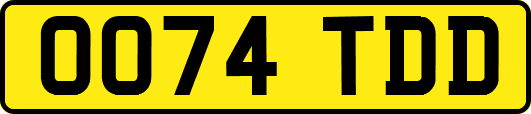 OO74TDD