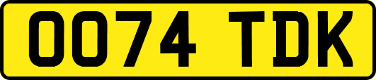 OO74TDK