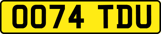 OO74TDU