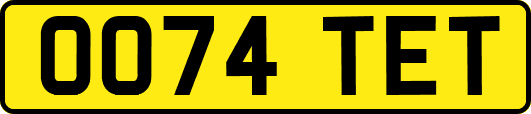 OO74TET