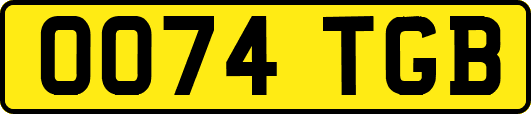 OO74TGB