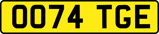 OO74TGE