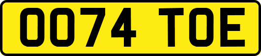 OO74TOE