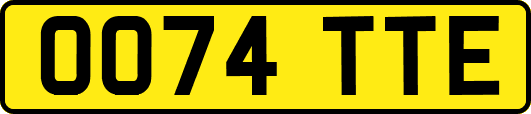 OO74TTE
