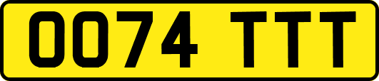 OO74TTT