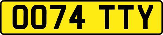 OO74TTY