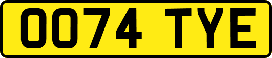 OO74TYE