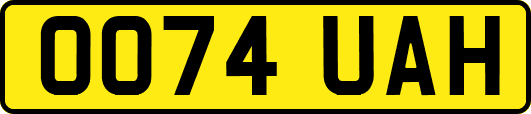 OO74UAH