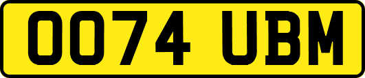 OO74UBM