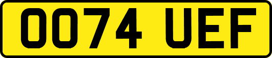 OO74UEF