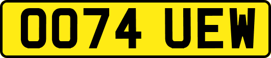 OO74UEW