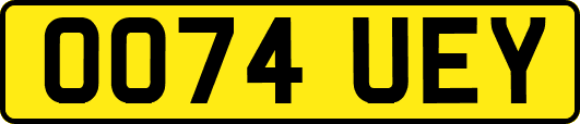 OO74UEY