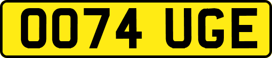 OO74UGE