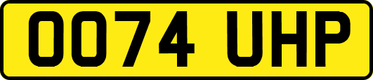 OO74UHP