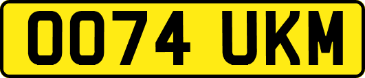 OO74UKM