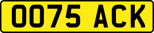OO75ACK