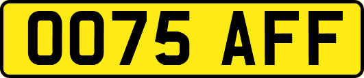 OO75AFF