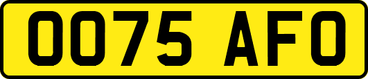 OO75AFO