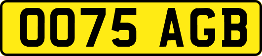 OO75AGB