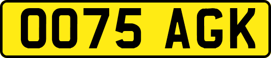 OO75AGK