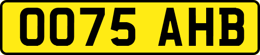 OO75AHB