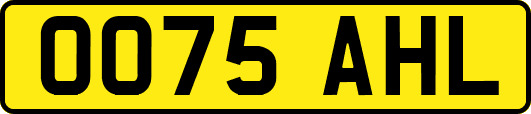 OO75AHL