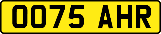 OO75AHR