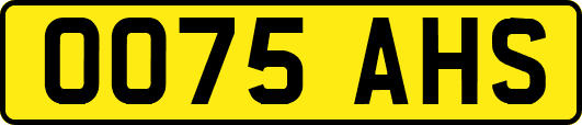 OO75AHS