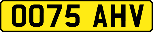 OO75AHV